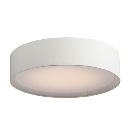 Maxim Lighting Prime 5-Light 20" Wide Oatmeal Linen Flush Mount Light 10222OM
